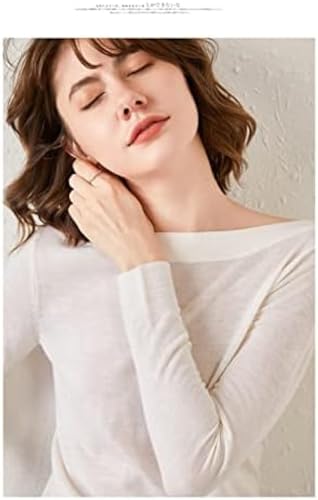 Autumn and Winter Cardigan Neck fine Spun Wool Bottoming Sweater Style Knitted Sweater,Red,S3