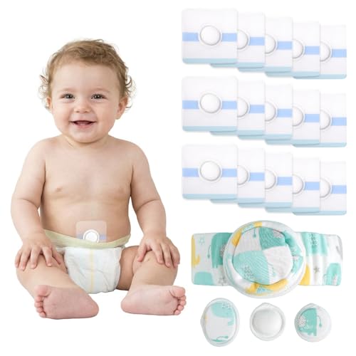 Baby Belly Button Band, Parches Impermeables para Infantes miniatura 1