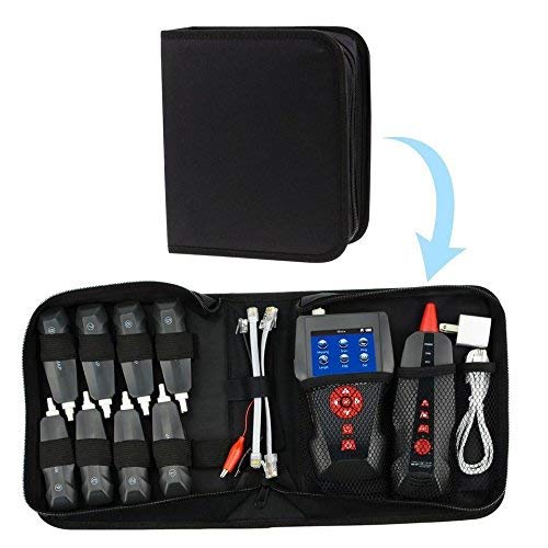 Miniatura 5 de NOYAFA NF-8601W Probador de cable de red TDR Multifuncional Probador de cable de red para RJ45, RJ11, PINGPOEBNC 8 identificadores LAN Ethernet