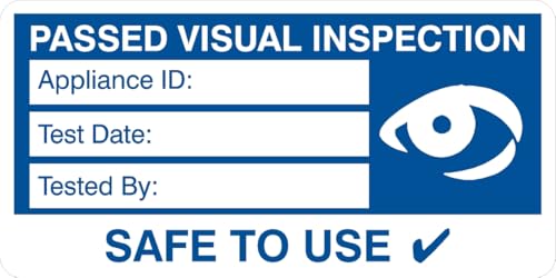 Autocollant d'inspection visuelle en vinyle sur rouleau pour marquage