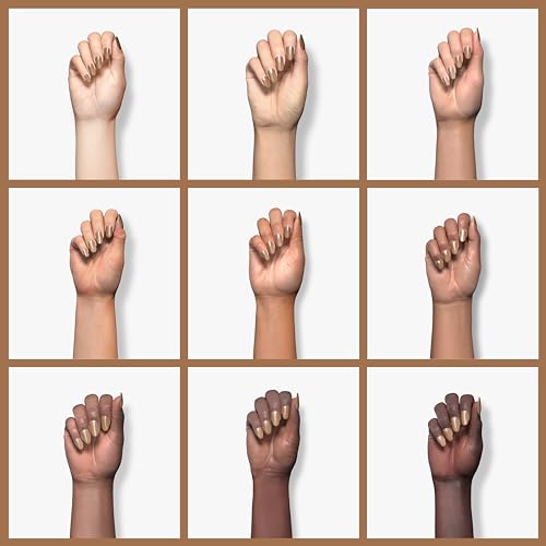 Image of REVLON Nail Enamel, Chip Resistant Nail Polish, Glossy Shine Finish, in Nude /Brown, 932 Copper Penny, 0.5 Fluid Ounces