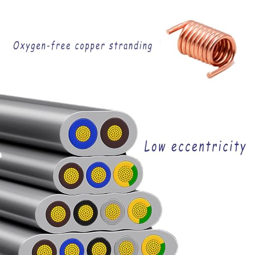 Cable plano TVVB antitorsión de cobre puro para solucionar fallos en montacargas 3