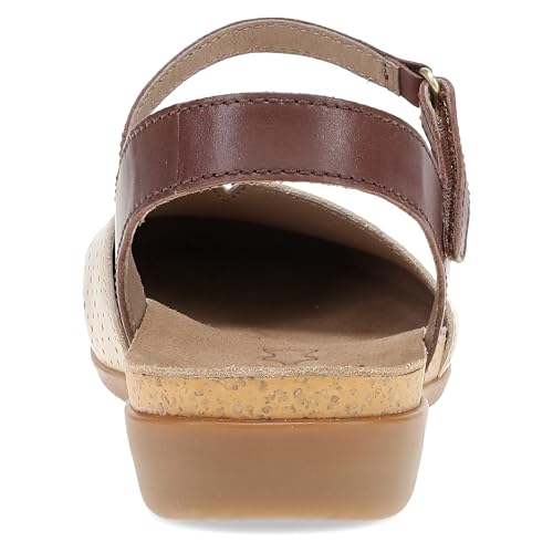 Image of Dansko Rowan Sandal for Women - Memory Foam and Cork Footbed for Comfort and Arch Support - Lightweight Rubber Outsole for Long-Lasting Wear - Versatile Casual to Dressy Footwear