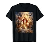 Trump as Jesus Graphic Trump Patriotic US Flag Eagle Gifts T-Shirt