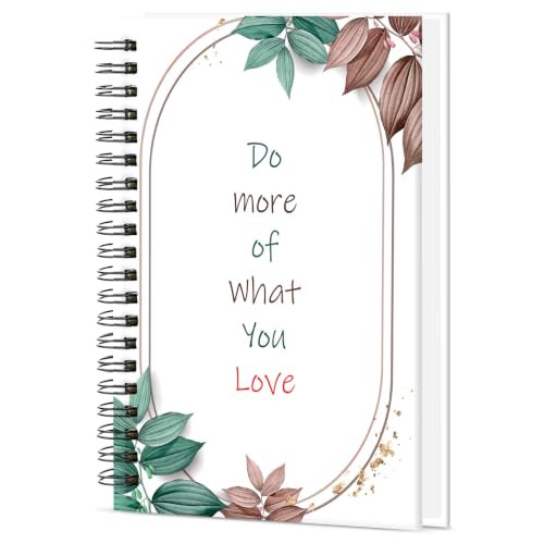 Image of Quotes Printed Cover A5 Size Wiro Hard Bound Notebook Diary For Girls Women & Men | 200 Ruled Pages | 80 GSM Paper | Undated Journal Diary