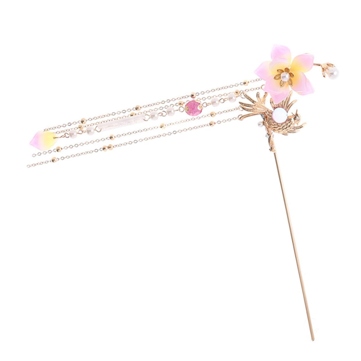 Épingle à Cheveux Rétro Style Hanfu, Pendentif Mixte, Alliage