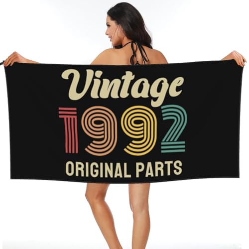 Serviette de sauna et piscine style 1992 pour vos séances de natation