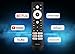 OEM Replacement Remote Control for All Hisense UHD 4K ULED Smart Google TVs with Voice Control 43A6H 50A6H 55A6H 65A6H 75A6H 50U6H 55U6H 65U6H 75U6H75U8H (Netflix/Prime/YouTube/Disney+/Tubi/Peacock)
