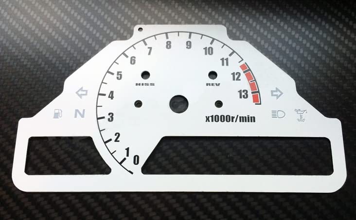 Compteur de vitesse blanc CBR1000RR 2004-2005 cadran moto