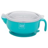 Mee Mee Air Tight Baby Feeding Bowl | BPA Free | Stay Warm Bowl | Food Remains Warm | Multi-Functional Snack/Fruit | Suction Non-Spill Bowl (Blue)