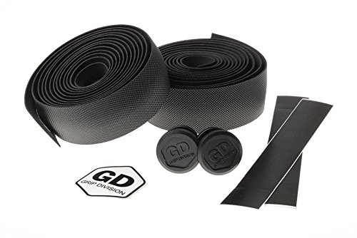 GD Grip Division Rennrad Lenkerband Grand Montagna - hochwertige und griffige PU/Eva Sandwich Konstruktion - 198 x 3 cm - schwarz… Cover