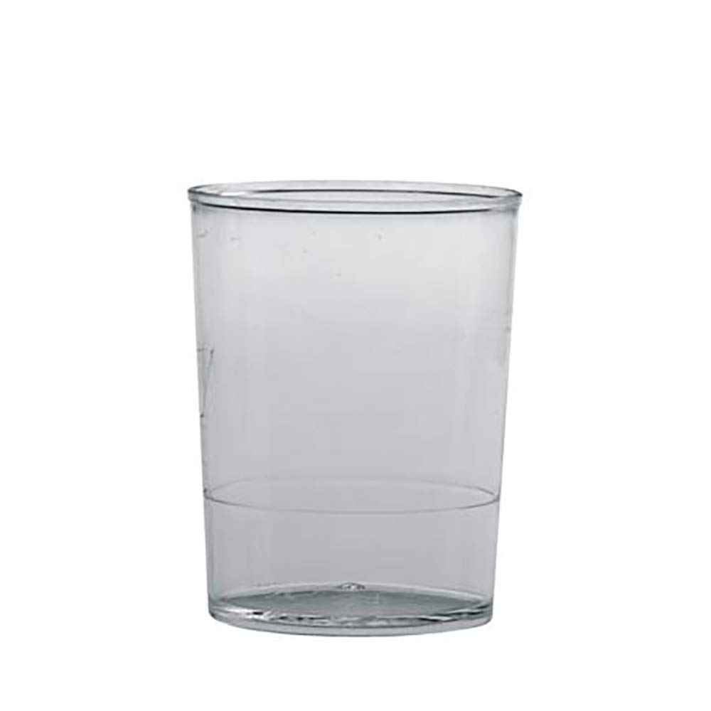 Martellato PMOTO003 100 Piece Round Small Glass, 100 ml, Plastic, Transparent