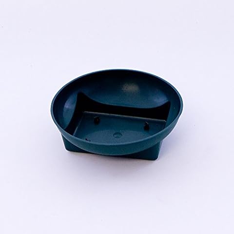Pack of 10 Dark Green Floral Bowls Cover