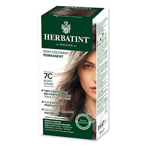 Herbatint Soin Colorant Permanent 150 ml - 7C Blond Cendré Cover
