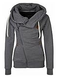 Stil: Kapuzenpullover , Kapuzenjacke , mit Kapuze Sweatshirt, Schrägem Reißverschluss, Lässige Mantel, Casual Mantel, Outdoor Sport Mantel.