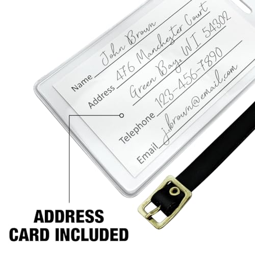 University of Texas Primary Logo Luggage ID Tags Suitcase Carry-On Cards - Set of 23