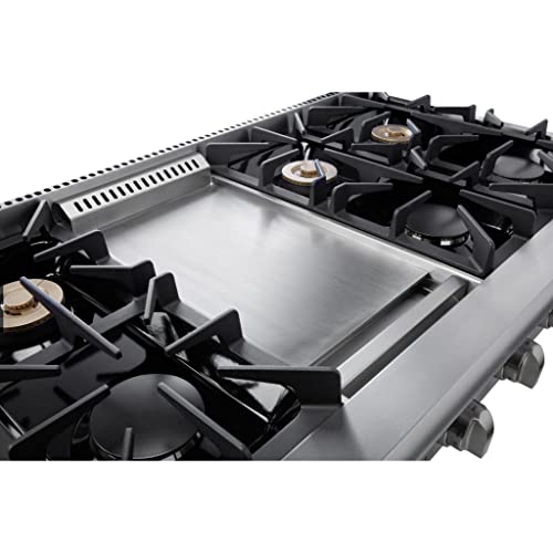 Thor Kitchen Gas Rangetop/Cook Top With 6 Sealed Burners 48 - Inch, Stainless Steel Hrt4806U #TOP3