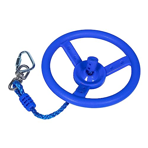 Garneck Ring for Boys and Girls Sturdy Children's Steering Wheel Exercise Rings Fitness Accessory Gymnastics Bars