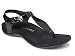 Vionic Womens Paden Sandal Black Patent Size 7