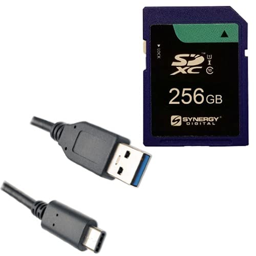 Synergy DigitalΉANZT[LbgBSony Alpha a7C~[XfW^JɑΉ:KSD256GB[J[hAEM-USB-TYPEC-3B USBP[u