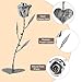 AevrBlos Iron 6 Year for Her, Metal Rose Iron Gift for Wife 6th Anniversary, Handcrafted 6th Gift Wedding Anniversary, Everlasting Rose