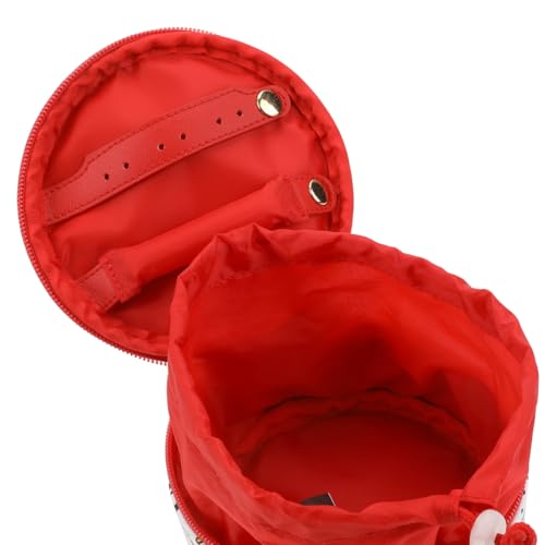 Hello Kitty Character Face All-Over Print 5" Tech Cable Organizer Travel Case4