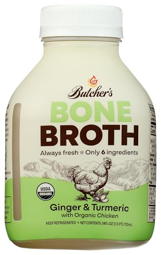 ROLI ROTI Organic Ginger & Turmeric Chicken Bone Broth, 24 OZ