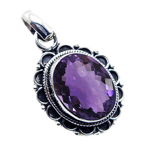 Bijou femme en argent 925 avec améthyste violette pour un cadeau idéal
