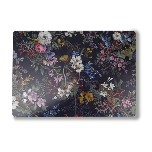 Laptop Skin Compatible with Surface Laptop 7 15" (2024) - Midnight Blossom - Premium 3M Vinyl Protective Wrap Decal Cover - Easy to Apply | Crafted in The USA by MightySkins