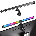 Quntis Monitor Light bar with RGB Backlight, 40cm Computer Monitor Lamp with Dimmer and Color Temperature, LED Touch Control Gaming Screen Light No Screen Glare and Eye Protection for Home Office