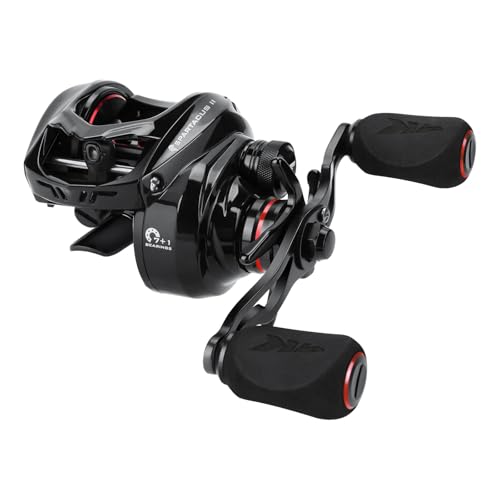 Image of KastKing Spartacus II Baitcasting Fishing Reel, 6oz Ultralight Baitcaster Reel, Super Smooth with 17.6 LB Carbon Fiber Drag, 7.2:1 Gear Ratio, 39mm Palm Perfect Lower Profile Design