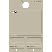 Vehicle Control Card Colored Unimprinted 250 Gray