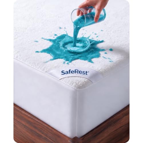 SafeRest Waterproof Queen Size Mattress Protector