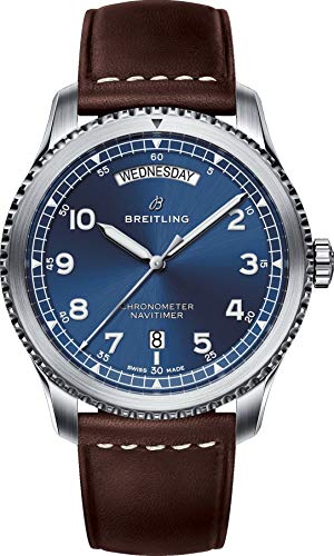 Breitling Navitimer 8 Automatic Chronometer Blue Dial Men's Watch A45330101C1X2