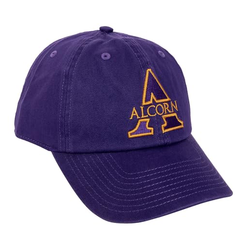 Gorra bordada ajustable púrpura para adultos miniatura 1