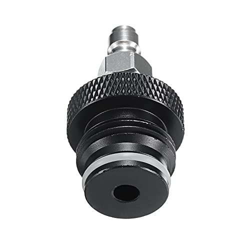 Manloney Llc Universal Paintball Remote Coil Asa Adapter With Foster Quick-Disconnect Nipple Air Tool Fitting (G 1/2 Male To 8Mm Male) #TOP3