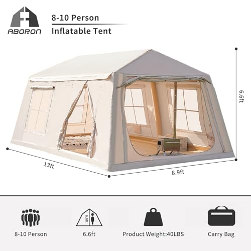 Heavy Duty 8-Person Camping Tent