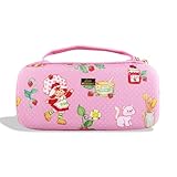 Sonix Funda de transporte para Nintendo Switch, funda protectora de viaje | Strawberry Shortcake Vintage