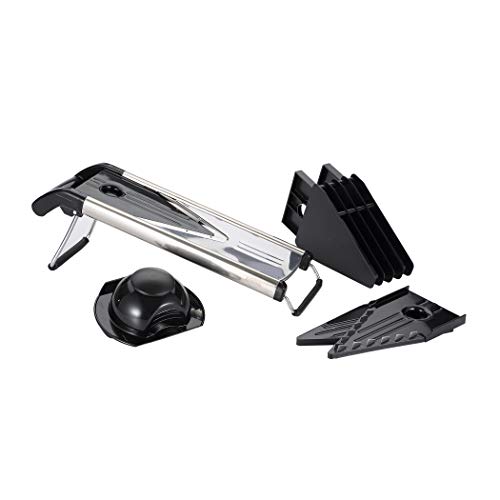 Bergner Cortador Vegetales, Acero Inoxidable, Negro, 12x15x43.5 cm