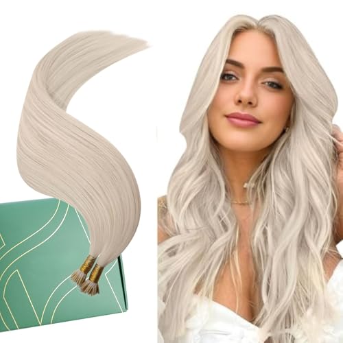 Extension Cheveux Naturel Nano Ring Blond Idéale pour Coiffures de Mariage et Soirées