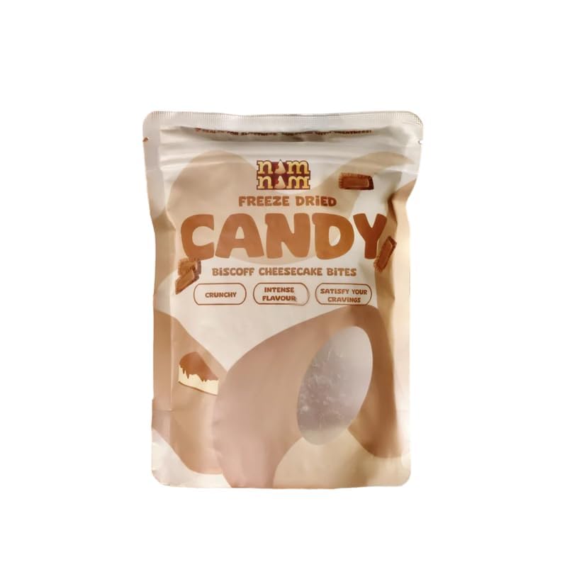 NAM NAM Cheesecake Bites | Freeze-Dried Cheesecake with Crunchy Caramelized Crust | No Refrigeration Needed, 6-Month Shelf Life | Gourmet Dessert Treat for Snacking & Gifting|Eggless | Trans Fat Free | Hygienically Packed Snacks - 80g (Pack of 1) (B0DDJHSNBV) Amazon Price History, Amazon Price Tracker