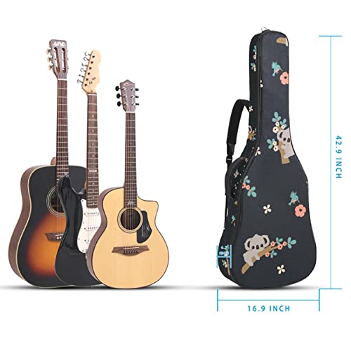 Hondank Housse de protection en éponge épaisse imperméable pour guitare acoustique électrique basse classique… - Les Beatles, Paul McCartney, John Lennon, RIngo Starr, George Harrison Hondank Housse de protection en éponge épaisse imperméable pour guitare acoustique électrique basse classique… – Image 6
