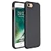 Produktbild Miracase iPhone 8 Silikonhülle für iPhone 7 / iPhone 8 (4,7 Zoll), Flüssigsilikon-Gel, Gummi, Rundumschutz, stoßfest, Fallschutz für Apple iPhone 7 / iPhone 8 (4,7 Zoll), Schwarz