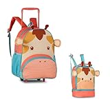 Kit Mochila Rodinha '15' e Lancheira Pets Girafa - Clio Style