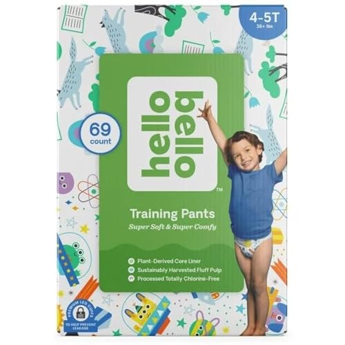 Image of Hello Bello Training Pants 4T-5T, Bedtime Stories and Space Travelers, 69ct Box