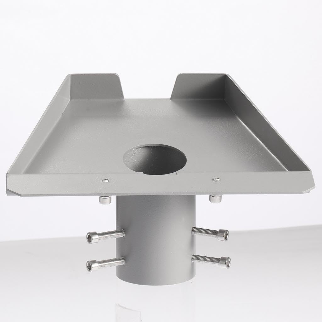 Support de Montage Adaptateur pour Tuyau Accessoire Montage Antenne Kit Support sur Toit Inclinaison et Rotation Complète Aluminium Robuste