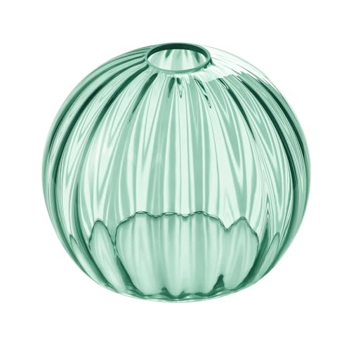 Image of Clear Glass Shade,Replacement Globe & Cover for Lighting Fixture, 8 inch Diameter, Replacement with 1.65 Inch Fitter for Wall Lamps Chandeliers or Ceiling Light (1, 8Inch - Green Glass)
