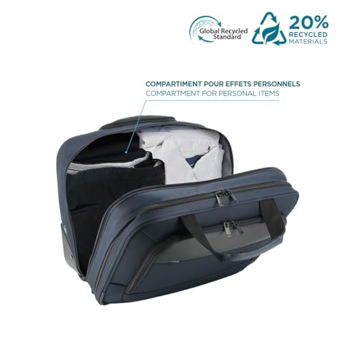 Maletín trolley para portátil de 17" Mobilis, equipaje de cabina resistente al agua 4
