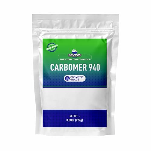 Image of Carbomer 940 Powder for DIY Skincare - 227 g | Cosmetic Grade Thickening & Gelling Agent | For Serums, Gels, Creams, Lotions, Hand Gel & Personal Care Formulations