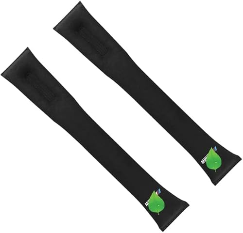 BMダブリュ サイドクッション センター シートコンソール スボーツ式 隙間クッション シートサイド PUレザー カーシートギャップフィラー 2本セット 刺繍ロゴ入り小物入れ 落下防止